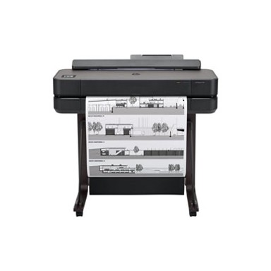 HP Ploter DesignJet T650 5HB08A, 24", 2400 dpi, 1GB, postolje, crni